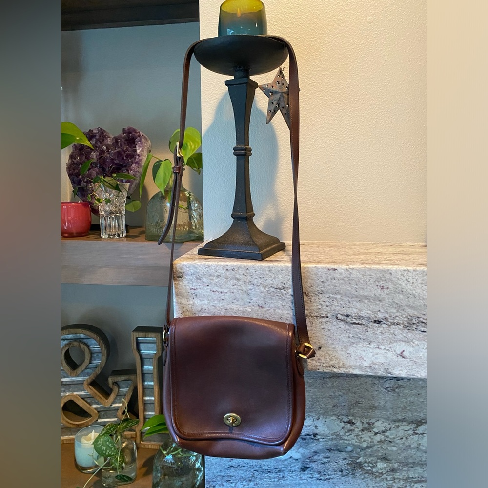 Vintage Coach 9076 Companion Shoulder purse 1999 ish